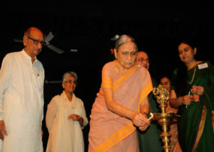 Elaben Bhatt inaugurating Ahm meet 2014