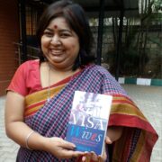 Radhika MB with her book