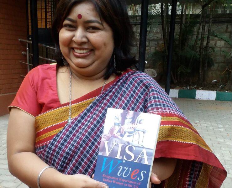 Radhika MB with her book