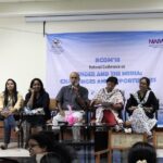 Session 2: Trolling in the times of 'post-truth' (from left): Dhanya Rajendran, Shahina KK, Sasi Kumar (moderator), C Vanaja, AR Meyammei.