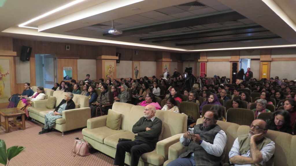 NWMI members and audience at the public meeting.