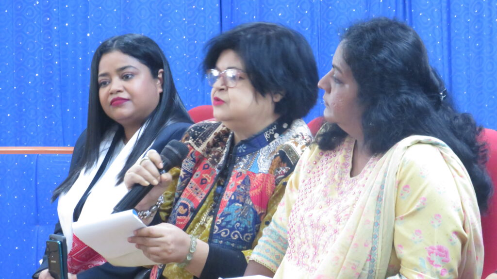 Gitika Talukdar, Indrani Raimedhi and Kavin Malar