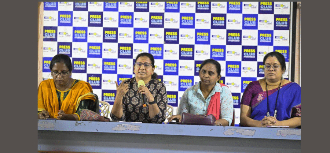 Hyderabad chapter members join collective in condemning insensitive media coverage of journalist’s death